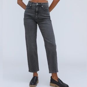 Everlane The High Rise Straight Jean
